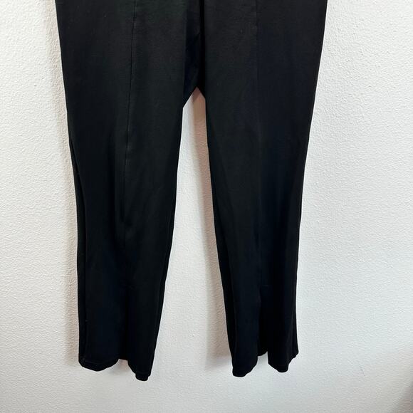 Marcella Tremont Pant Black Ponte Knit Split Hem Med - Picture 7 of 16